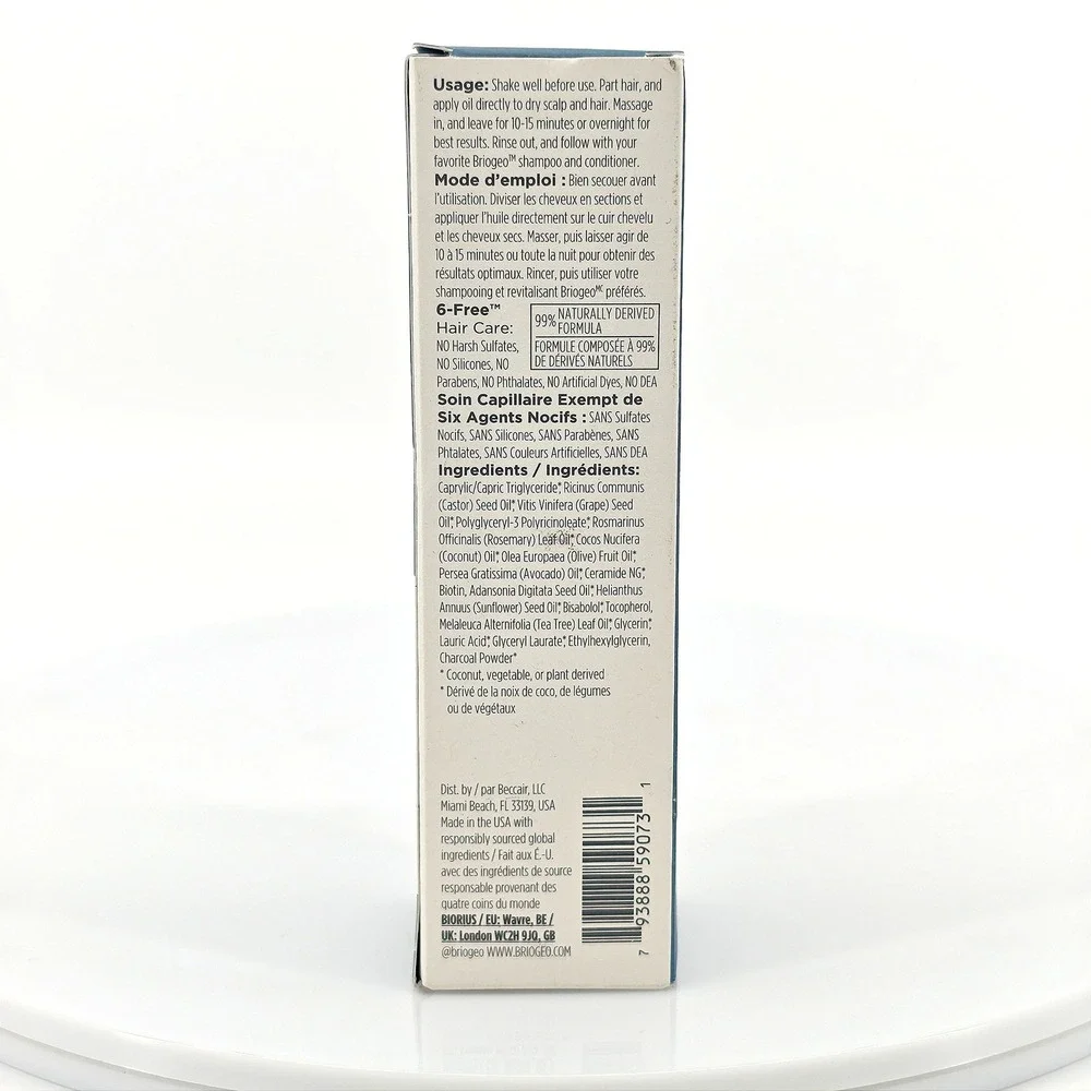 Briogeo Scalp Revival Rosemary Pre-Wash Oil for Hair and Scalp 3.4 fl oz 100ml